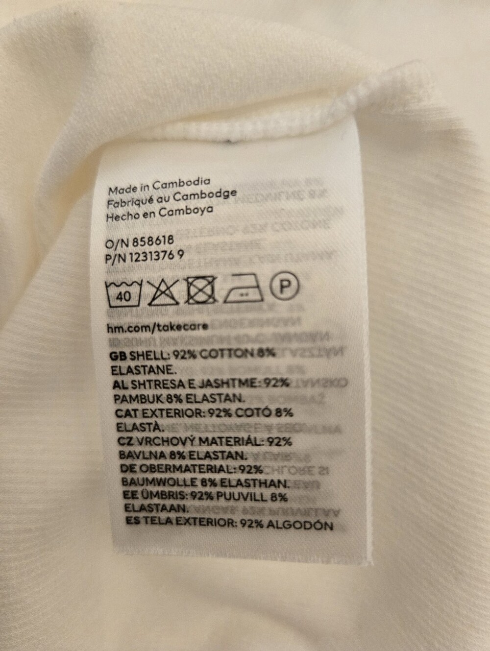 H&M One-Shoulder Top - Picture 4 of 4